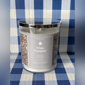 Bath & Body Works White Pumpkin Single Wick Candle